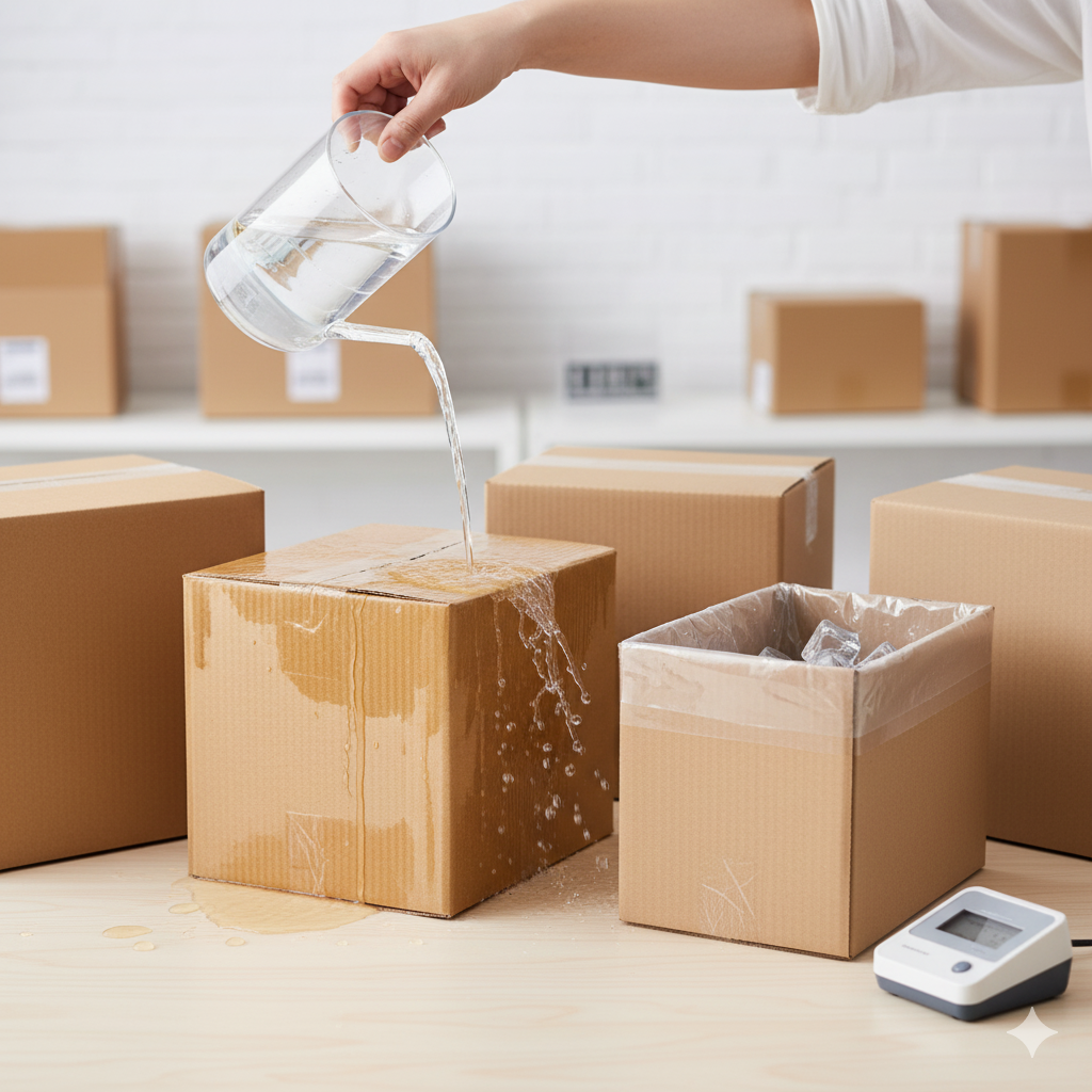 กล่องแบบไหนกันน้ำได้