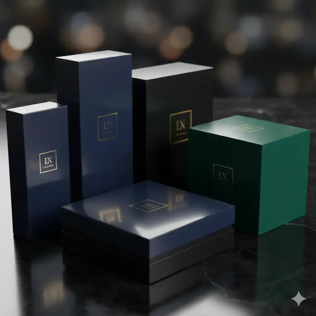 กล่องเคลือบเงา