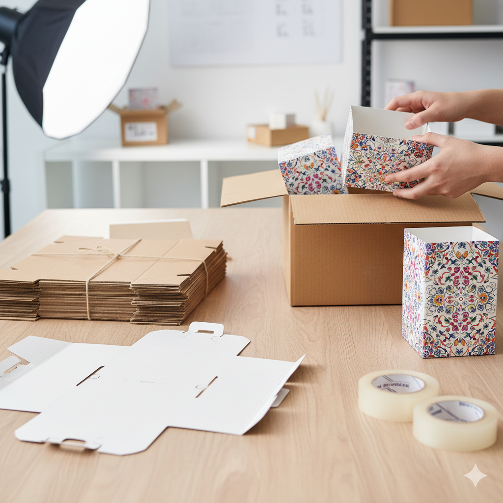 ออกแบบกล่องให้ประกอบง่าย