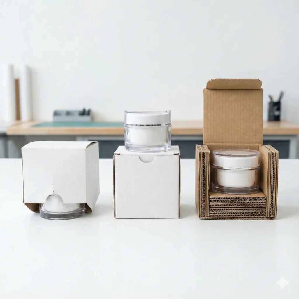 กล่องครีมกระปุก