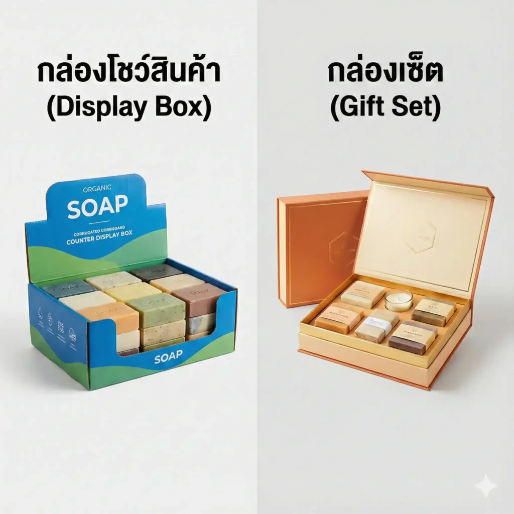 กล่องโชว์สินค้า